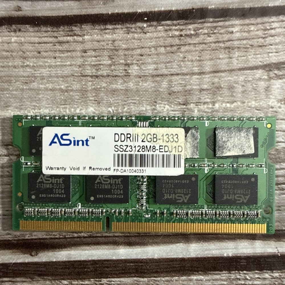 ASint RAM DDR3 DDRIII 2GB-1333 SSZ3128M8-EDJ1D